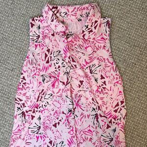 Under Armour Pink Golf Tank Top